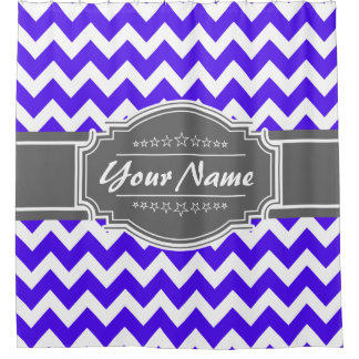 Chevron Motif rideau de douche personnalisé #15