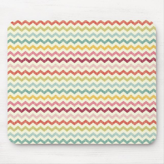 Chevron-Muster 4 Mousepad (Vorne)
