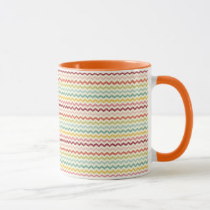 Chevron-Muster 4 Tasse
