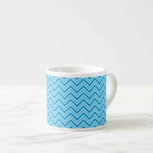 Chevron-Muster-Hintergrund Espressotasse