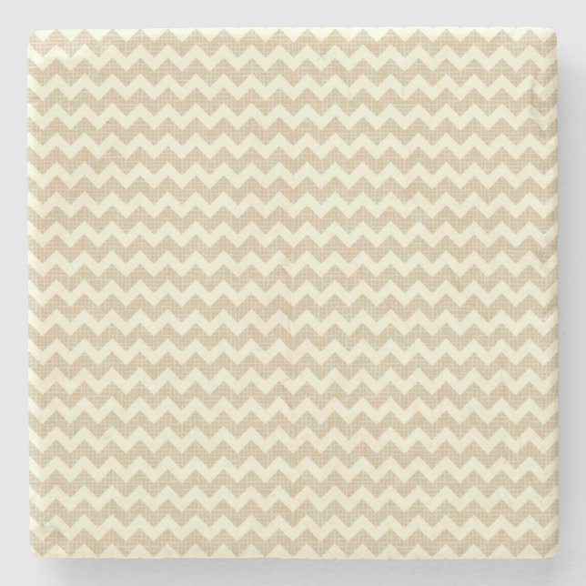 Chevron-Muster Steinuntersetzer (Vorderseite)