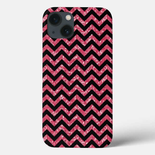 Chevron Parties scintillant Look iPad Air BT Coque (Verso)