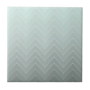 Chevron-Rückwandverfliesung Mint Ombre-Muster Kera Fliese