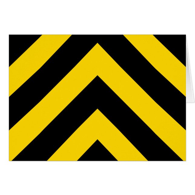 Chevrons audacieux de la route (Devant horizontal)
