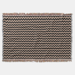 Chevrons-Muster Decke