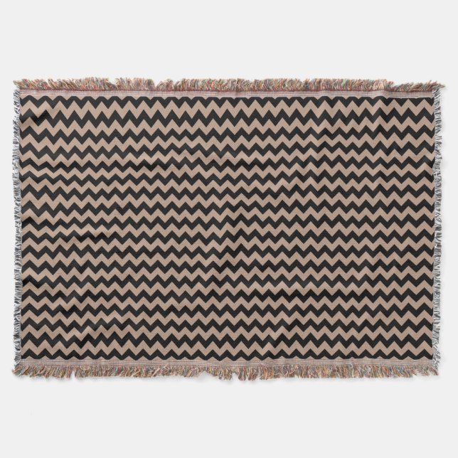 Chevrons-Muster Decke (Vorderseite)