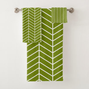 chevrons vert olive
