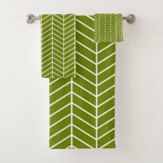 chevrons vert olive
