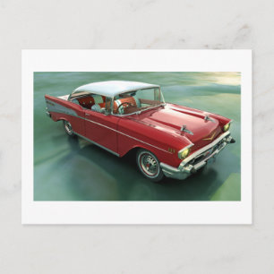 Chevy57-34 Postkarte