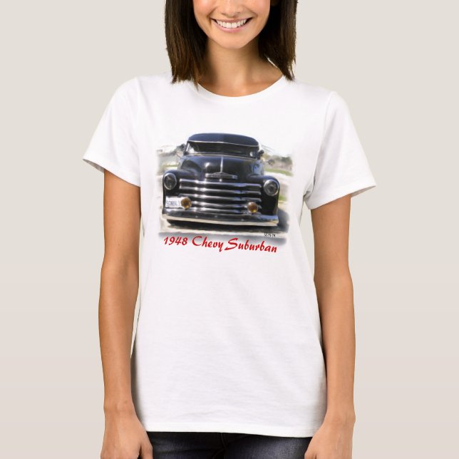 Chevy 1948 Vorstadt T-Shirt (Vorderseite)