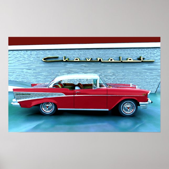 Chevy 1957 poster (Vorne)