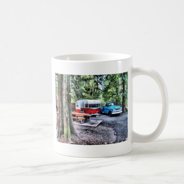 Chevy 1958 Apache und 59/60 Shasta Airflyte Kaffeetasse (Rechts)