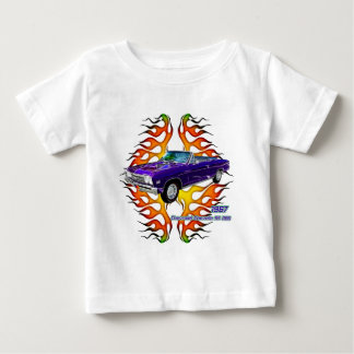 Chevy 1967 Chevelle durch Fraktal-T-Shirts (TM) Baby T-shirt