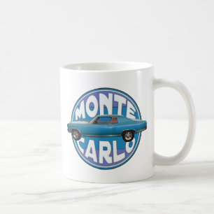 Chevy 1970 Monte Carlo hellblau Kaffeetasse
