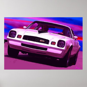 Chevy 1978 Camaro Z28 Poster