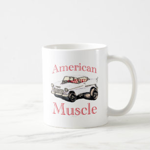 chevy amerikanischer Muskel 55 Kaffeetasse