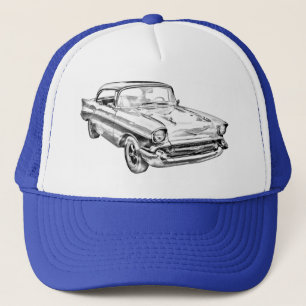 Chevy Bel Air-Illustration 1957 Truckerkappe