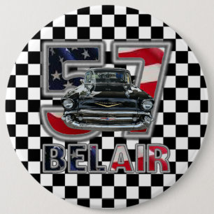 Chevy Bel Air-Knopf 1957 Button