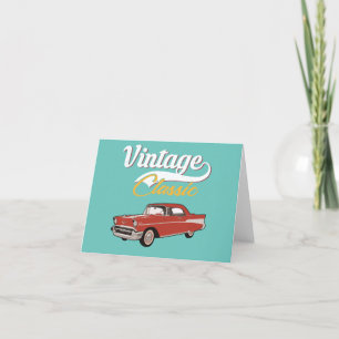 Chevy Belair Feiertagskarte