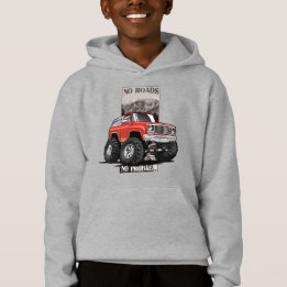Chevy Blazer 'No Roads' Design der 80er Jahre Hoodie