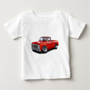 Chevy C10 Rot-LKW 1970-72 Baby T-shirt