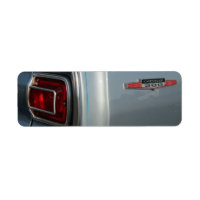 Chevy Chevelle 300 Rücksendeadressen-Aufkleber