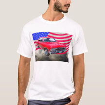 Chevy Chevelle SS 396 mit amerikanischer Flagge