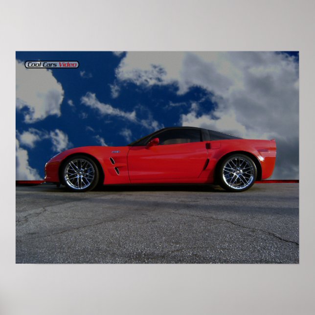 Chevy Corvette ZR1 Poster (Vorne)