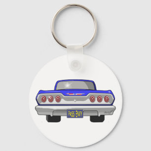 Chevy Durchlauf-Neid 1963 Schlüsselanhänger