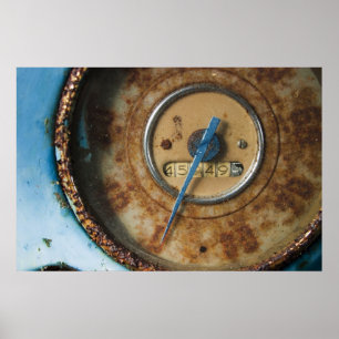 Chevy Geschwindigkeitsmesser Poster