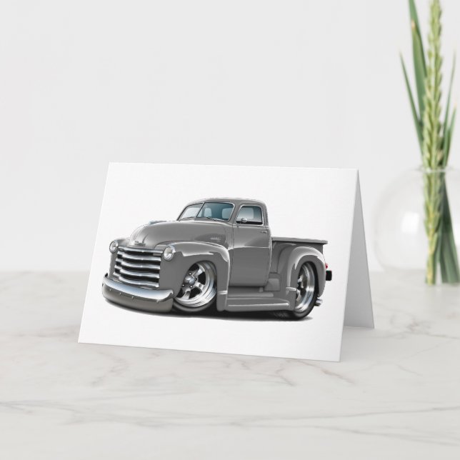 Chevy Grau-LKW 1950-52 Karte (Vorderseite)