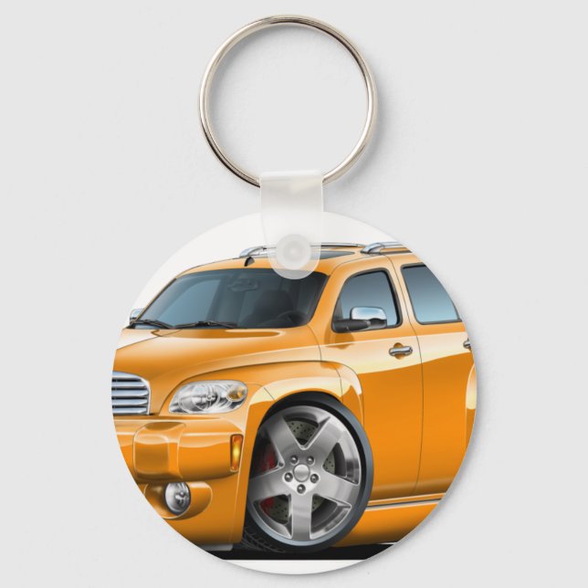 Chevy HHR Orange Truck Schlüsselanhänger (Vorderseite)
