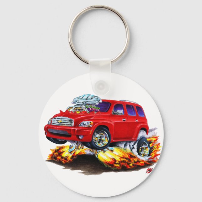 Chevy HHR Red Truck Schlüsselanhänger (Vorderseite)