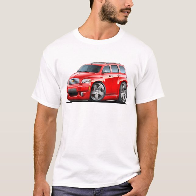 Chevy HHR rote LKW-Einzelteile T-Shirt (Vorderseite)