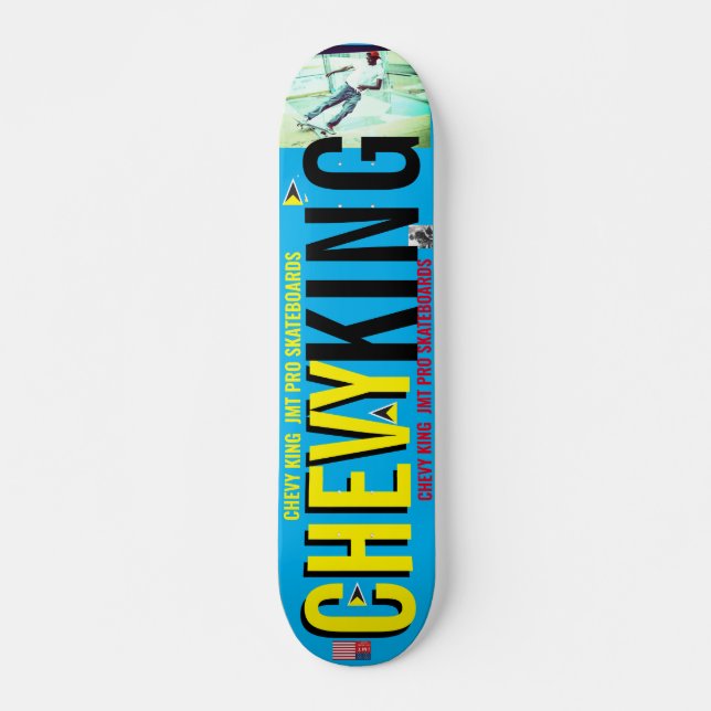 CHEVY KING JMT OFFICIAL 7 3/4" Skateboard Deck (Devant)