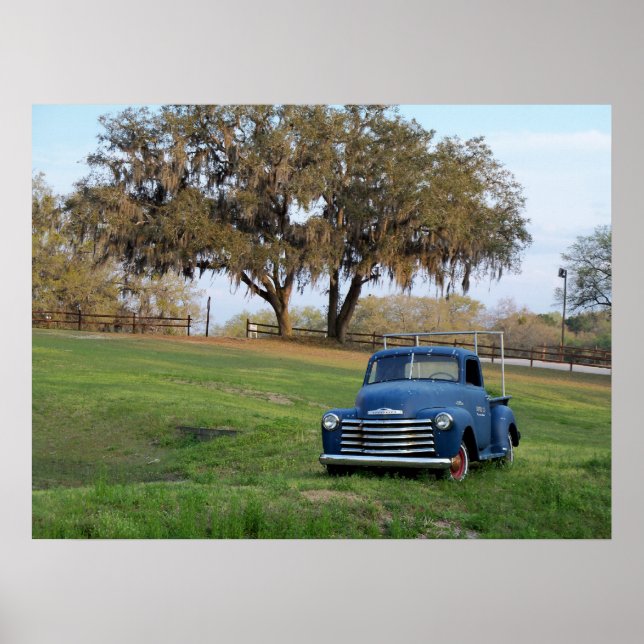 Chevy Lieferwagen Truck Chevrolet Country Truck Fo Poster (Vorne)
