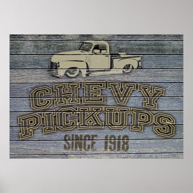 Chevy Lieferwagens Poster (Vorne)