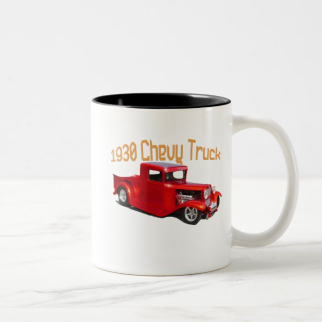 Chevy LKW-Tasse 1930 Zweifarbige Tasse (Rechts)