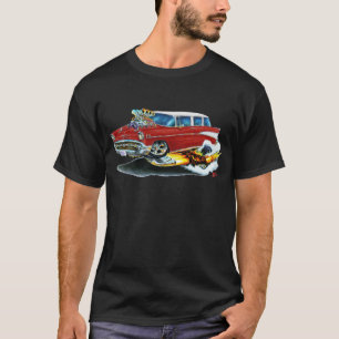 Chevy Nomade-Kastanienbraun-Auto 1957 T-Shirt