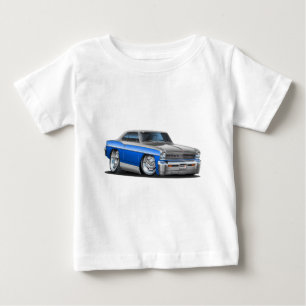 Chevy Nova-Blau-Graues Auto Baby T-shirt