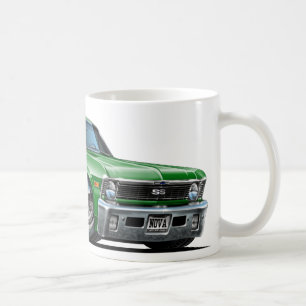 Chevy Nova-Grün-Auto Kaffeetasse