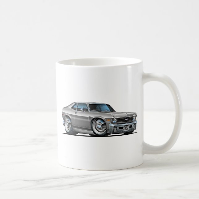 Chevy Nova-Silber-Auto Kaffeetasse (Rechts)