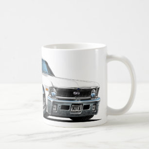 Chevy Nova-Weiß-Auto Kaffeetasse