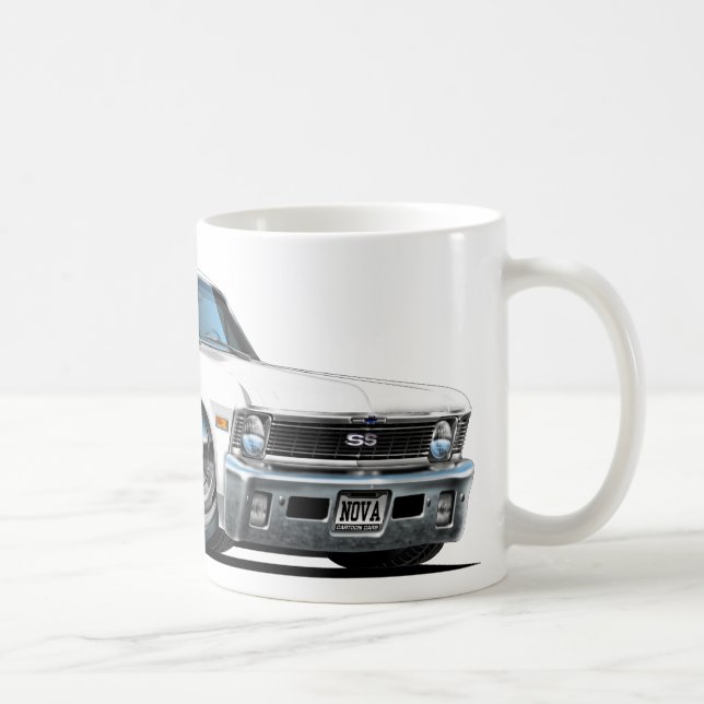 Chevy Nova-Weiß-Auto Kaffeetasse (Rechts)