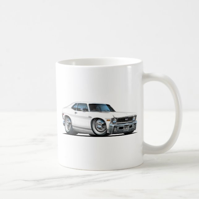 Chevy Nova-Weiß-Auto Kaffeetasse (Rechts)