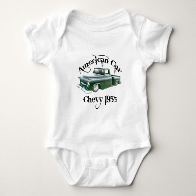 Chevy-Pick-up Baby Strampler (Vorderseite)