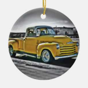 Chevy Pick Up Keramikornament