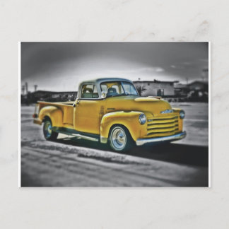 Chevy Pick Up Postkarte
