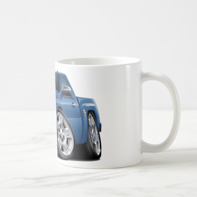 Chevy Silverado blauer Granit-LKW Kaffeetasse (Rechts)