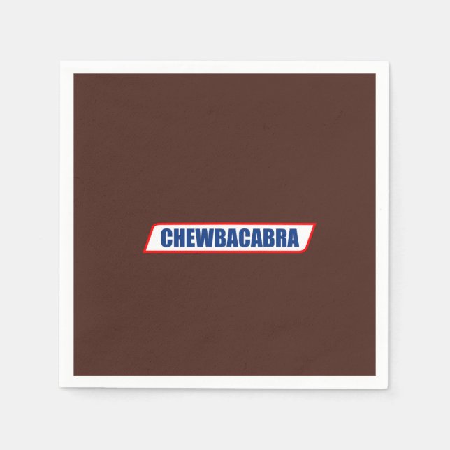 CHEWBACABRA Paper Napkins Serviette (Vorderseite)